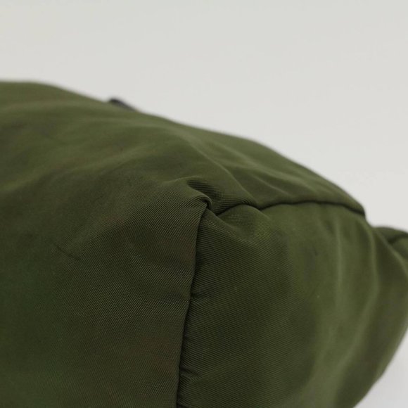 PRADA Pouch Nylon Green Auth yb246 - Picture 8 of 16